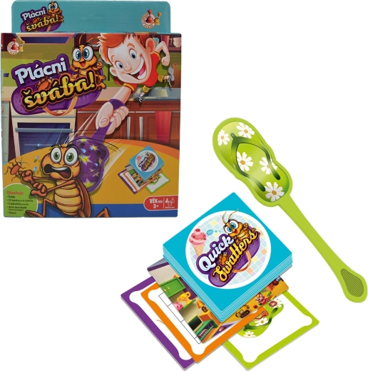 Studo Games Klatsch die Kakerlake – unterhaltsames Reaktions- und Beobachtungsspiel für die ganze Familie