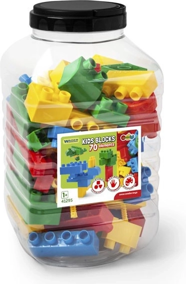 Kids Blocks Bausteine in der Dose – 70 Teile
