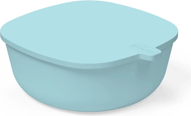 Chicco stapelbare Schüssel mit Deckel blau 6m+