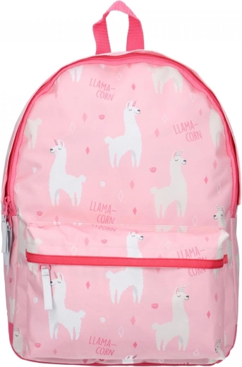 Niedliches rosa Design mit Lama