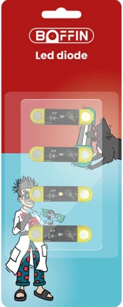 Boffin Magnetic Set mit LED-Dioden – 12 farbige LEDs für Experimente und Projekte