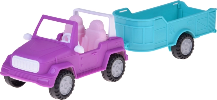 Geländewagen mit abnehmbarem Anhänger