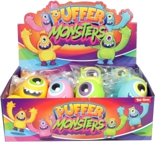 Gummi-Anti-Stress-Knetmonster mit Schleim 11 cm – 1 Stück