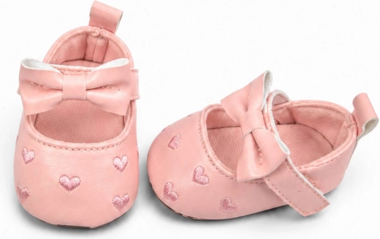 Rosa Ballerinas von Guca für Puppen