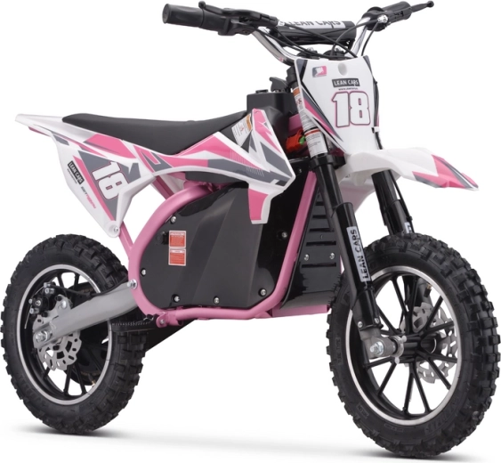 Kinder Elektro Motorrad TRAIL KING pink