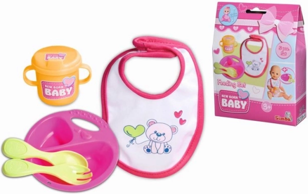 Ess-Set für Puppen NEW BORN BABY