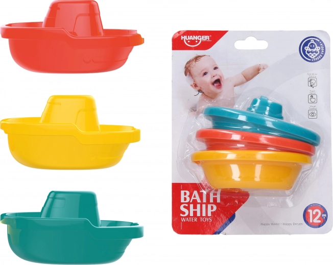 Badewannen-Boote – Set mit 3 Stück