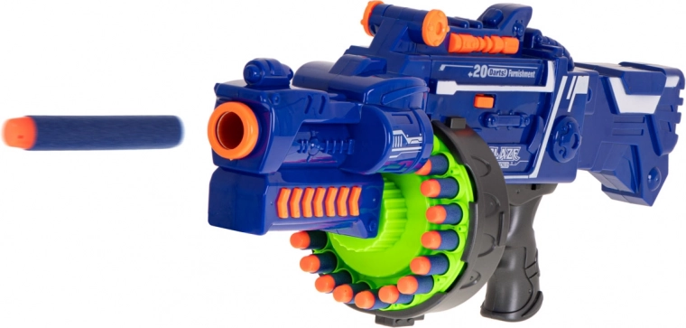 Drehmaschinengewehr Blaze Storm Exekutor 52 cm + 40 NERF-Munition