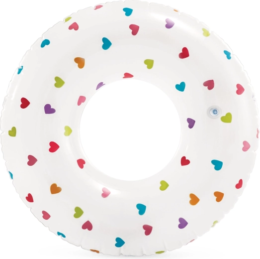 Aufblasbarer Schwimmring mit Herzchen 81 cm Intex