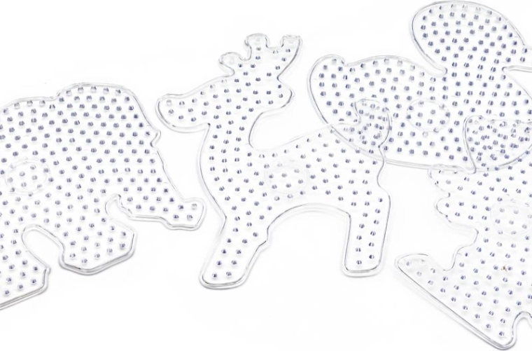4 Steckplatten in Tierform