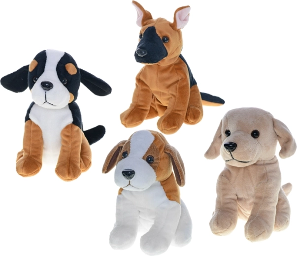 Plüsch-Hündchen 18–20 cm – niedlicher Kuschelfreund für die Kleinsten