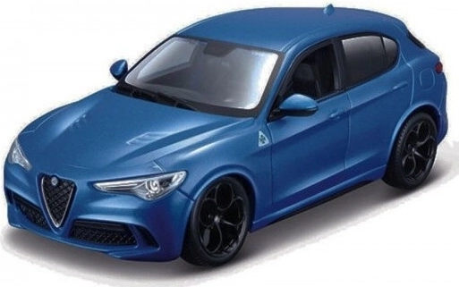 Metallmodell Alfa Romeo Stelvio Blau 1/24