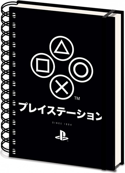 Ringbuch A5 PLAYSTATION Onyx