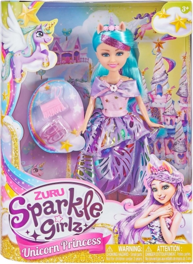Puppe SPARKLE GIRLZ Einhorn-Prinzessin 26,5 cm
