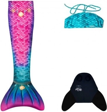 Meerjungfrauenschwanz Star und Bikini