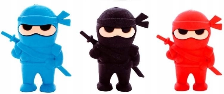 Radiergummi Astra Ninja, 1 Stk (Farbmix)