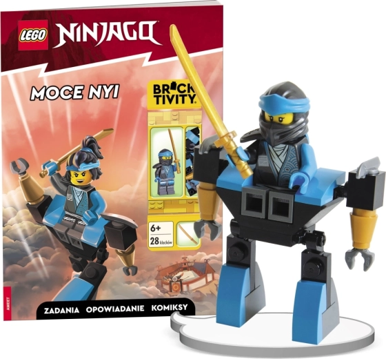 Lego Ninjago: Nyas Kräfte – interaktives Buch mit Minifigur