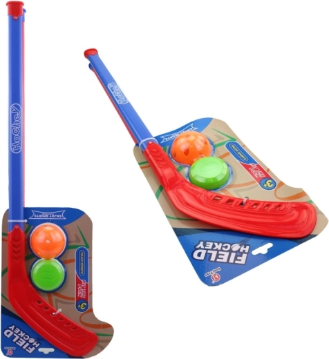Kinderhockeyschläger mit Ball und Puck