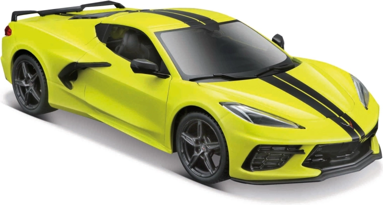 Maisto Chevrolet Corvette Stingray Coupé Z51 2020 gelb 1:24