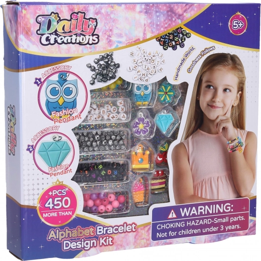 Armbänder mit Anhängern gestalten – kreatives Set für Kinder