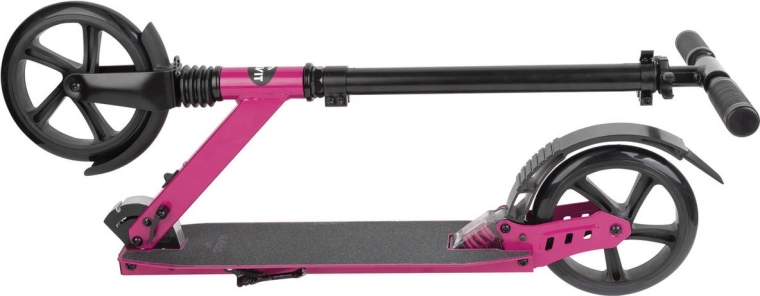 Große 8"-Räder für eine bequemere Fahrt