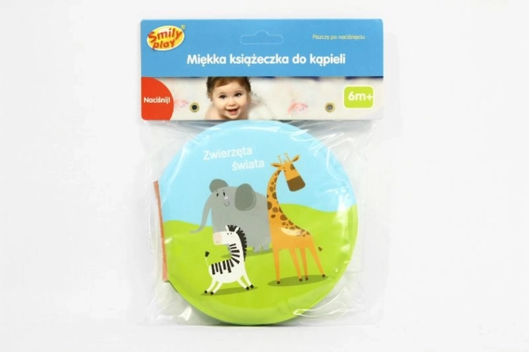 SmilyPlay Tiere der Welt – weiches Badebuch