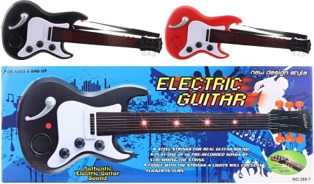 Elektrische Kindergitarre mit Batteriebetrieb