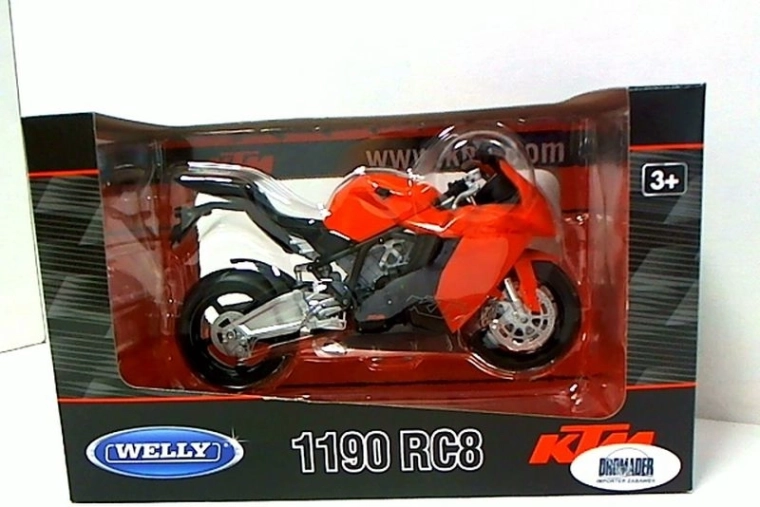 Welly KTM Motorrad 1:10