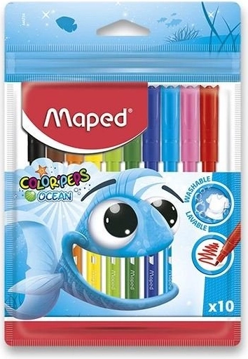 Maped Filzstifte Color'Peps Ocean, 10 Stück