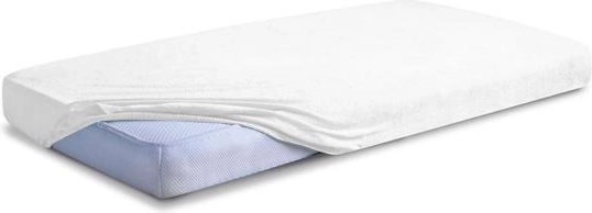 Babymatex Frottee-Spannbettlaken 60 × 120 cm weiß