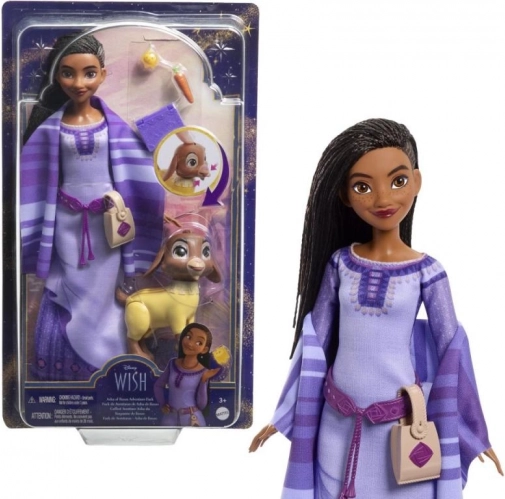 Puppe Disney Wish Asha aus Rosas – Abenteuerset mit Zubehör
