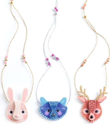 Gestalten Sie drei bezaubernde Tierketten