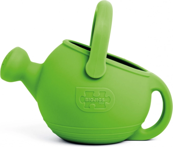 Kinder-Silikon-Gießkanne BIGJIGS Toys, grün Meadow