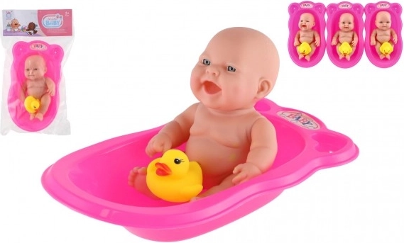 Badewannen-Püppchen mit Entchen 20 cm – TEDDIES