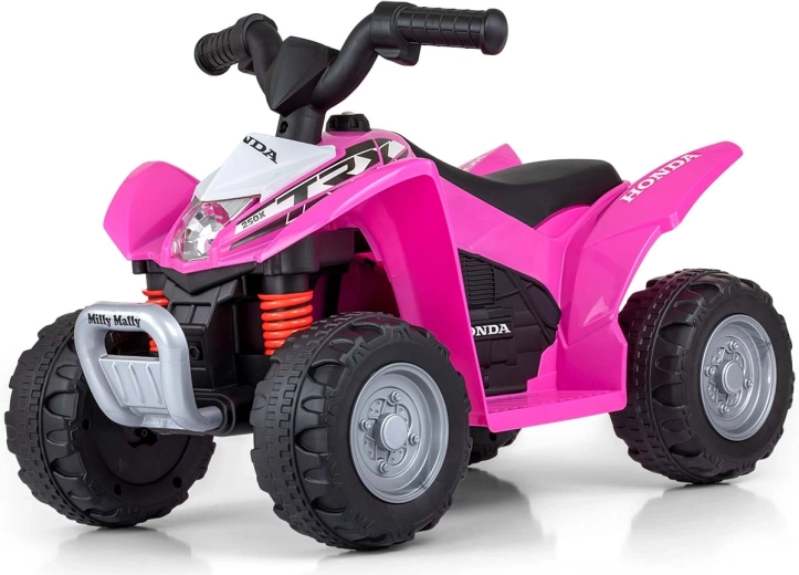 Elektrisches ATV Milly Mally Honda ATV, rosa