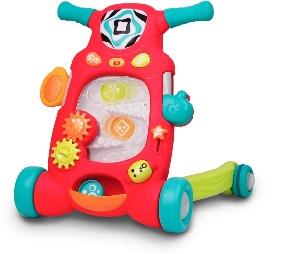 Musikalischer Lauflernwagen mit Aktivitäten 2-in-1 HAP-P-KID