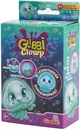 Glibbi leuchtende Qualle mit Schleim