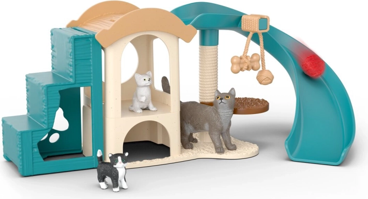Schleich Farm World Kletterspielplatz für Katzen