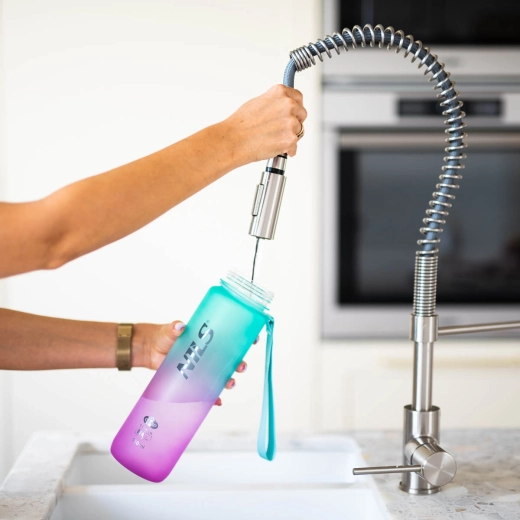 Komfortables Befüllen und Kontrolle der Flüssigkeitsaufnahme