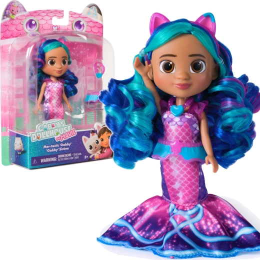 Set Gabby's Dollhouse Movie mer-tastic Gabby – Puppe mit Zubehör
