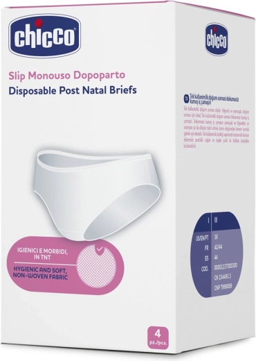 Chicco Einweg-Wochenbett-Slips, Gr. L, 4 Stk.