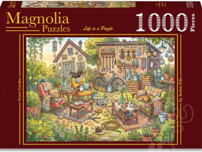 Magnolia Puzzle Süßer Garten 1000 Teile