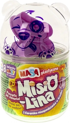 Misiolina leichte schwimmende Knete – orange, 60 g