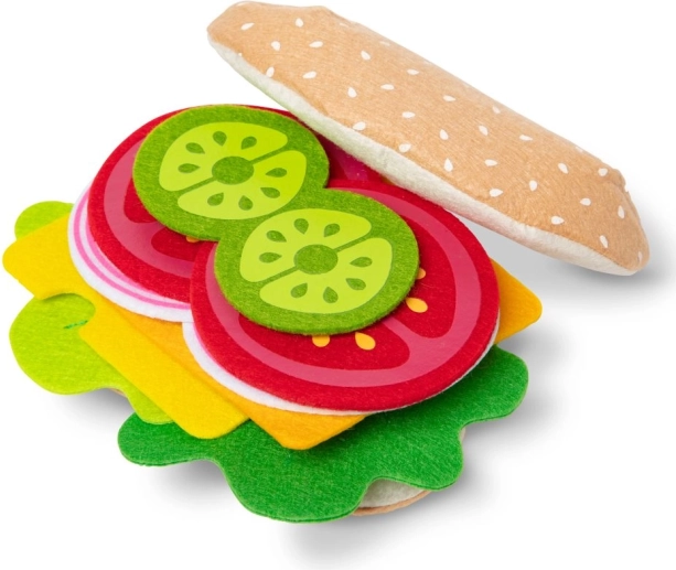 Set von Filz-Sandwiches für Kinder