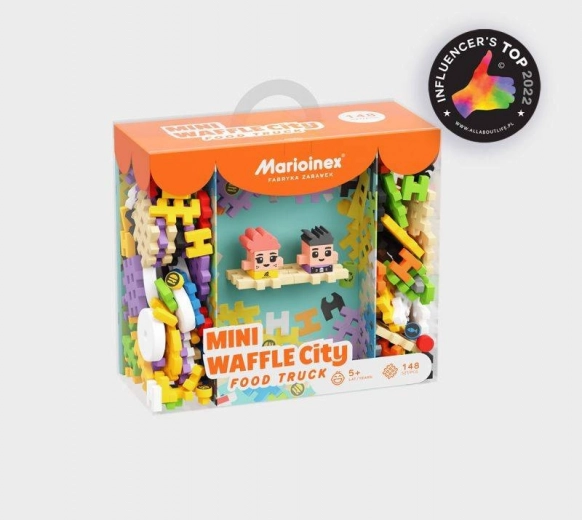 Konstruktionsblöcke Mini Waffle - Food Truck