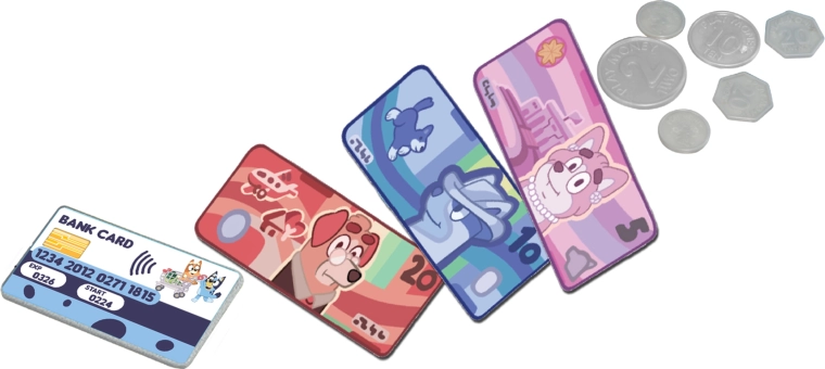 Geld und Zahlungskarte im Set