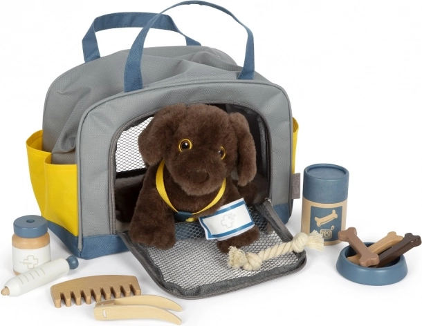 Plüschhund mit Pflegeset von Small Foot