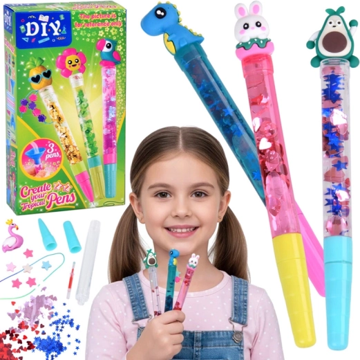 DIY-Set zur Herstellung von Gelstiften – 3 Stück