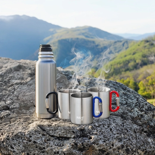 Doppelwandiger Edelstahl für bessere Isolierung