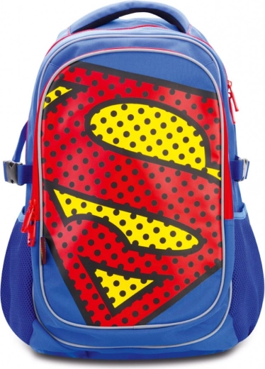 Schulrucksack Superman mit Poncho